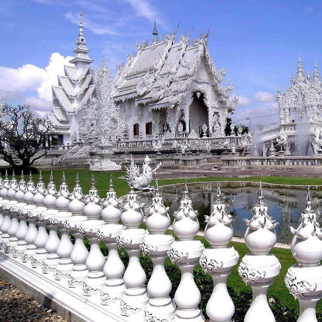 1. Белый храм. Топ 5 Самых известных и интересных храмов Тайланда!