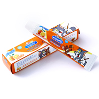 Детская зубная паста из Тайланда с 6 месяцев с апельсиновым вкусом CJ Lion Kodomo orange