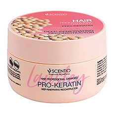 тайская маска для волос SCENTIO PRO-KERATIN MASK 250 ml. Thailand. scentio-pro-keratin-maska-dlya-vosstanovleniya-volos